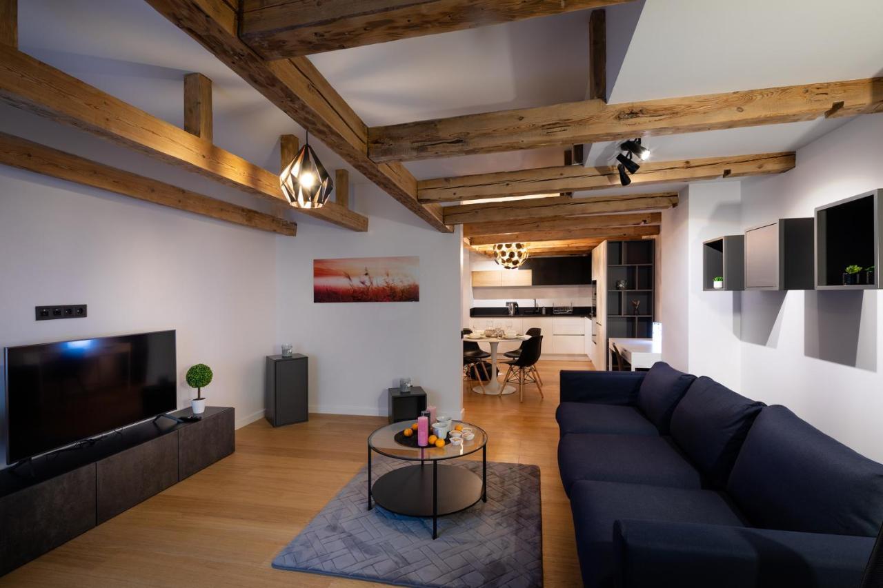 Merkela Loft Apartment Beside Vermanes Park Riga Ngoại thất bức ảnh